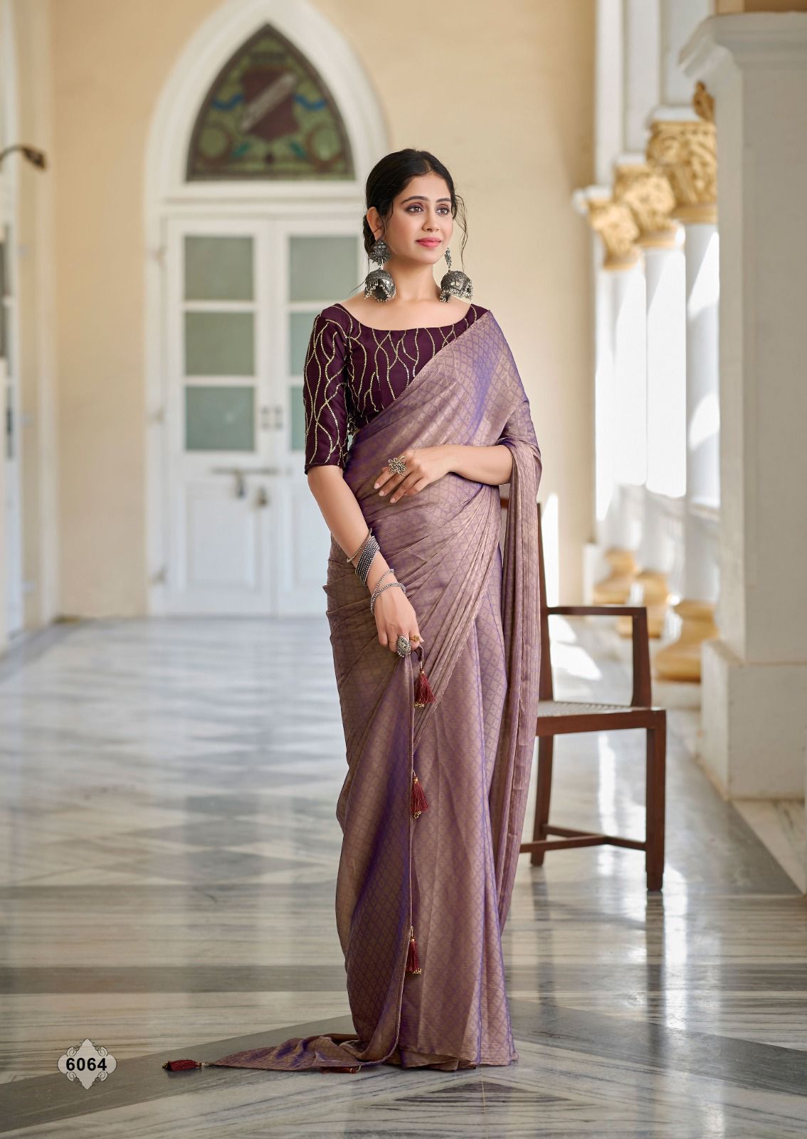 Mirai 6063 By Kashvi Party Wear Sarees Catalog
